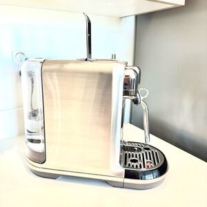 Nespresso by Breville Creatista Plus Espresso Machine in Brushed Stainless Steel